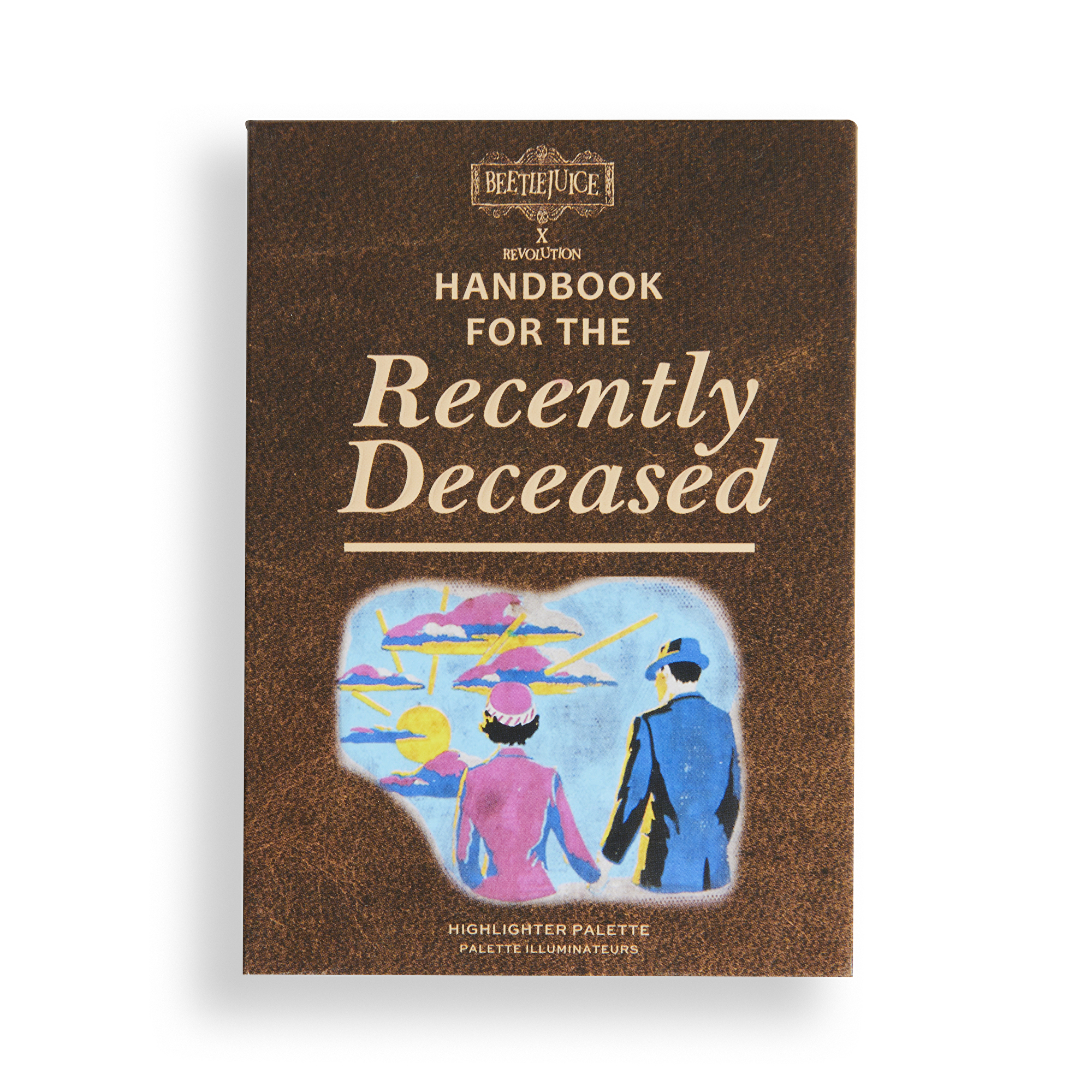 Revolution Paletka rozjasňovačů X Beetlejuice Recently Deceased (Highlighter Palette) 8,4 g