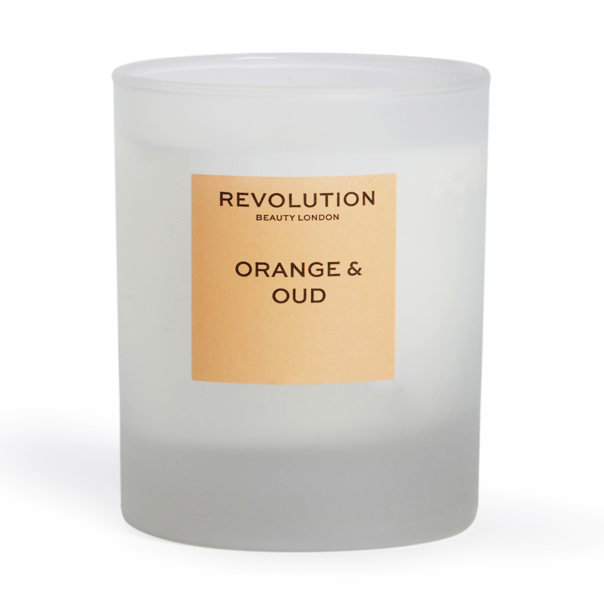 Revolution Vonná sviečka Orange & Oud (Scented Candle) 170 g
