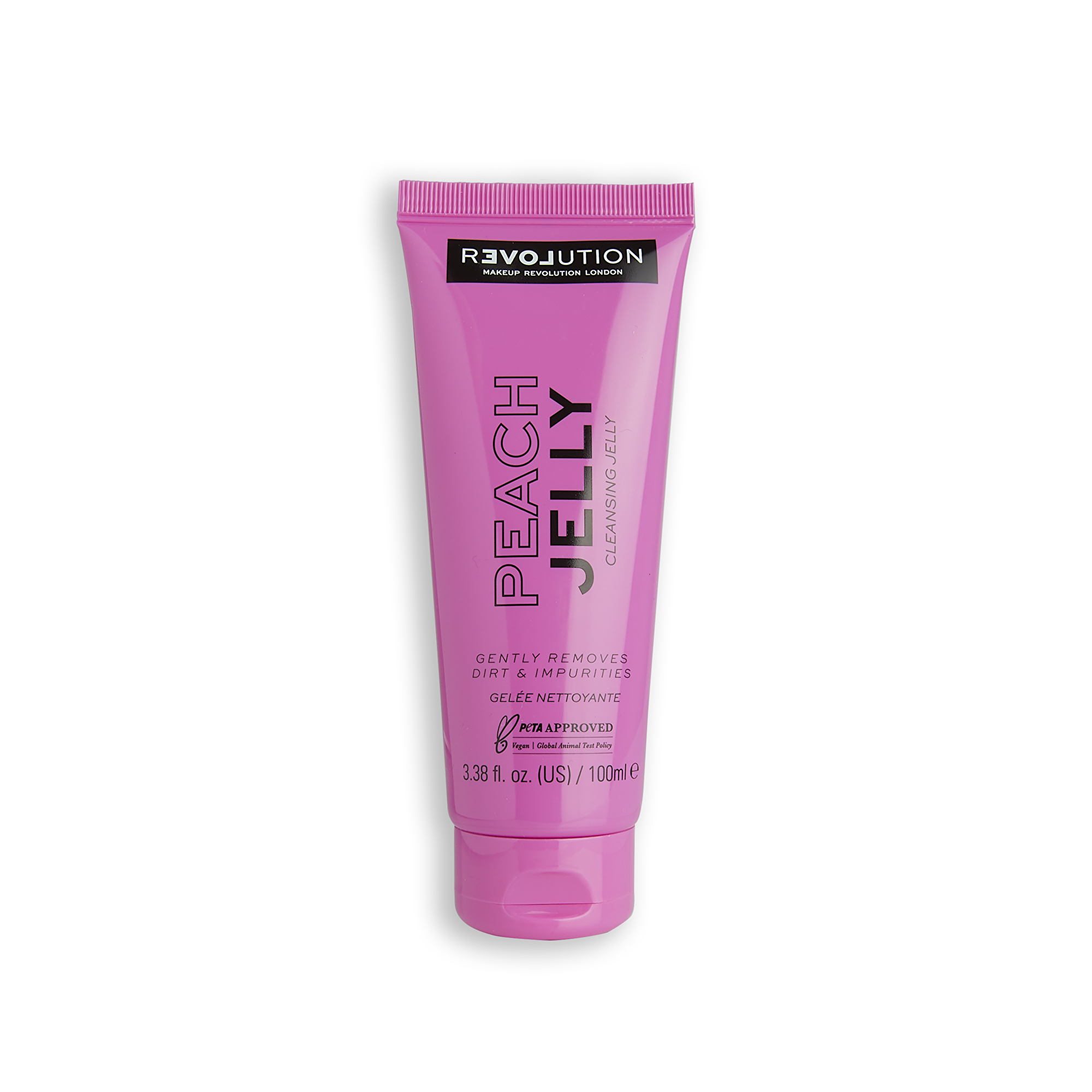Revolution Arctisztító gél Relove Peach (Jelly Cleanser) 100 ml