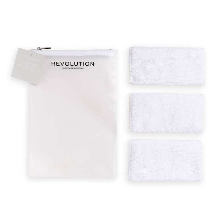 Revolution Skincare Odličovací ručníky Skincare (Microfibre Face Cloths) 3 ks