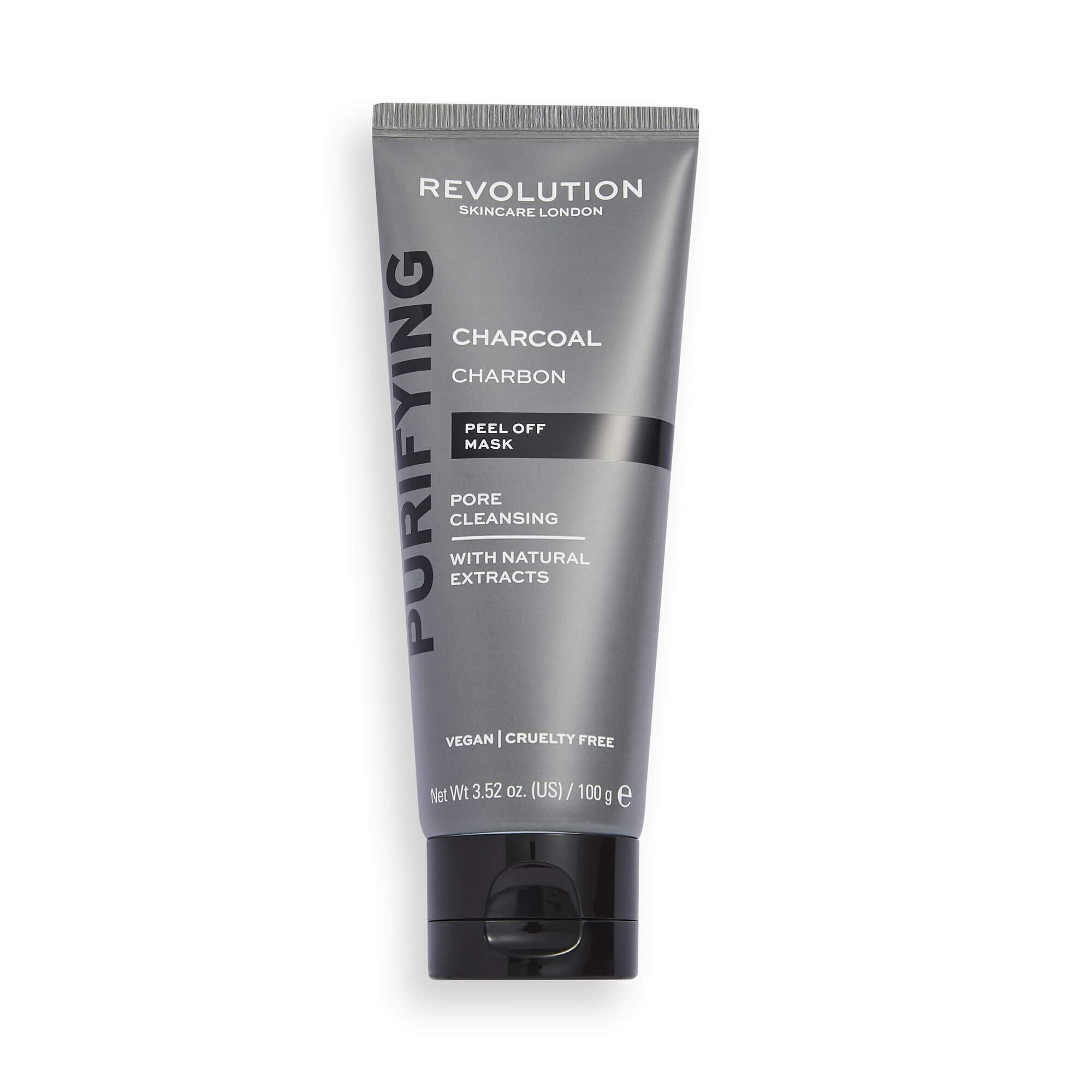 Revolution Skincare Čisticí slupovací maska Pore Cleansing Charcoal Peel Off 100 g