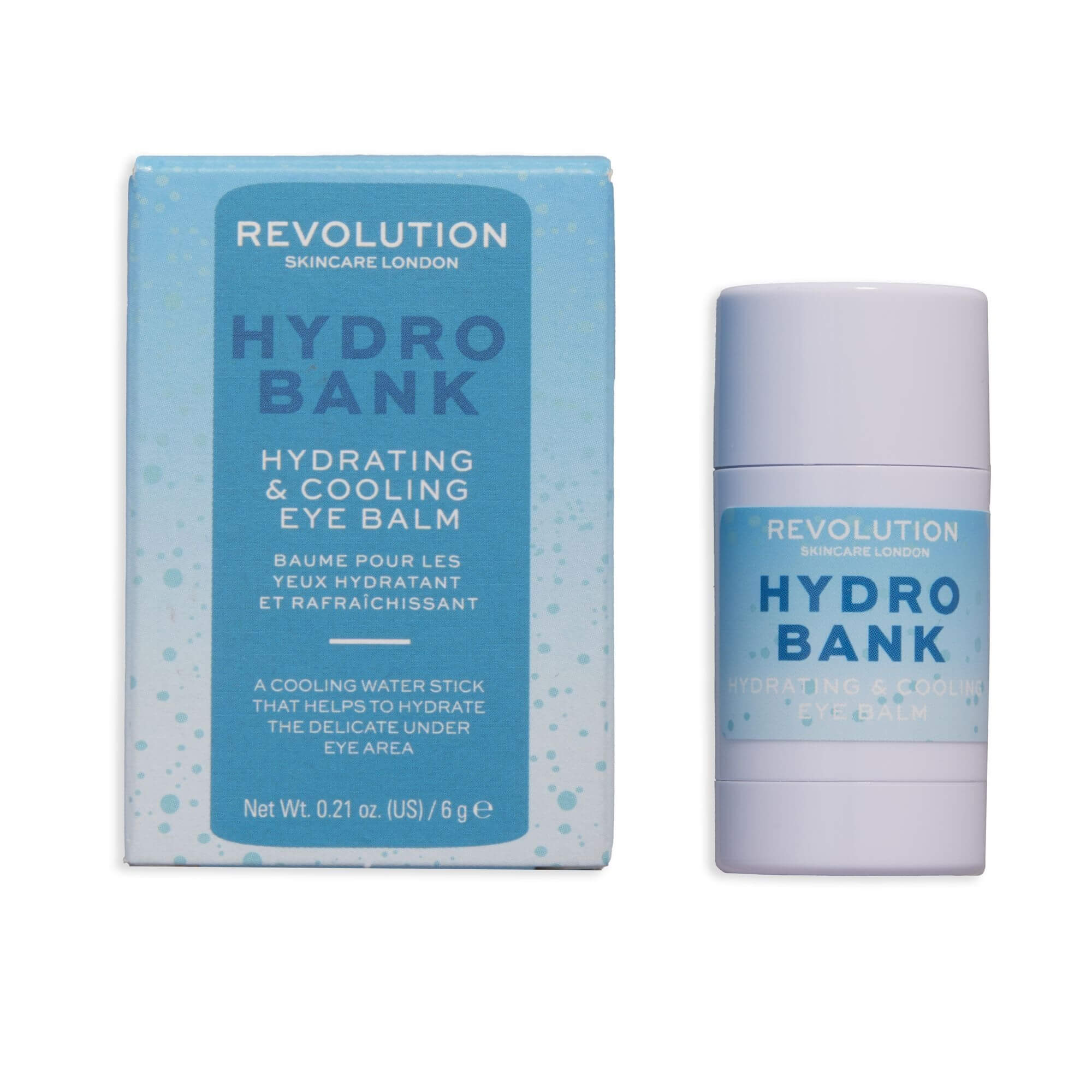 Levně Revolution Skincare Hydratační chladivý balzám na oční okolí Hydro Bank Hydrating & Cooling 6 g