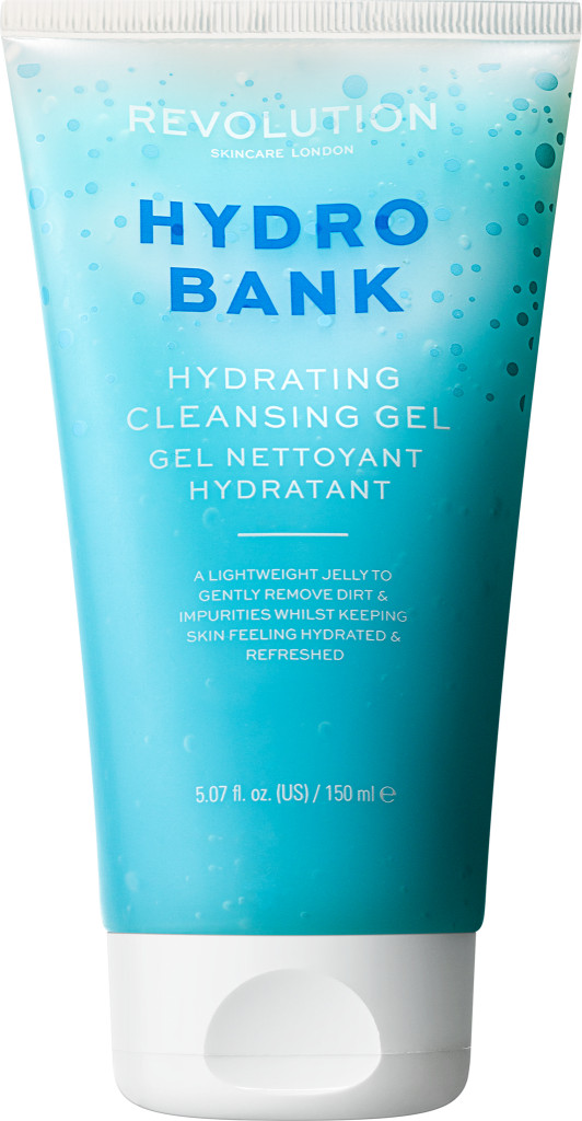Levně Revolution Skincare Hydratační čisticí pleťový gel Hydro Bank (Hydrating Cleansing Gel) 150 ml