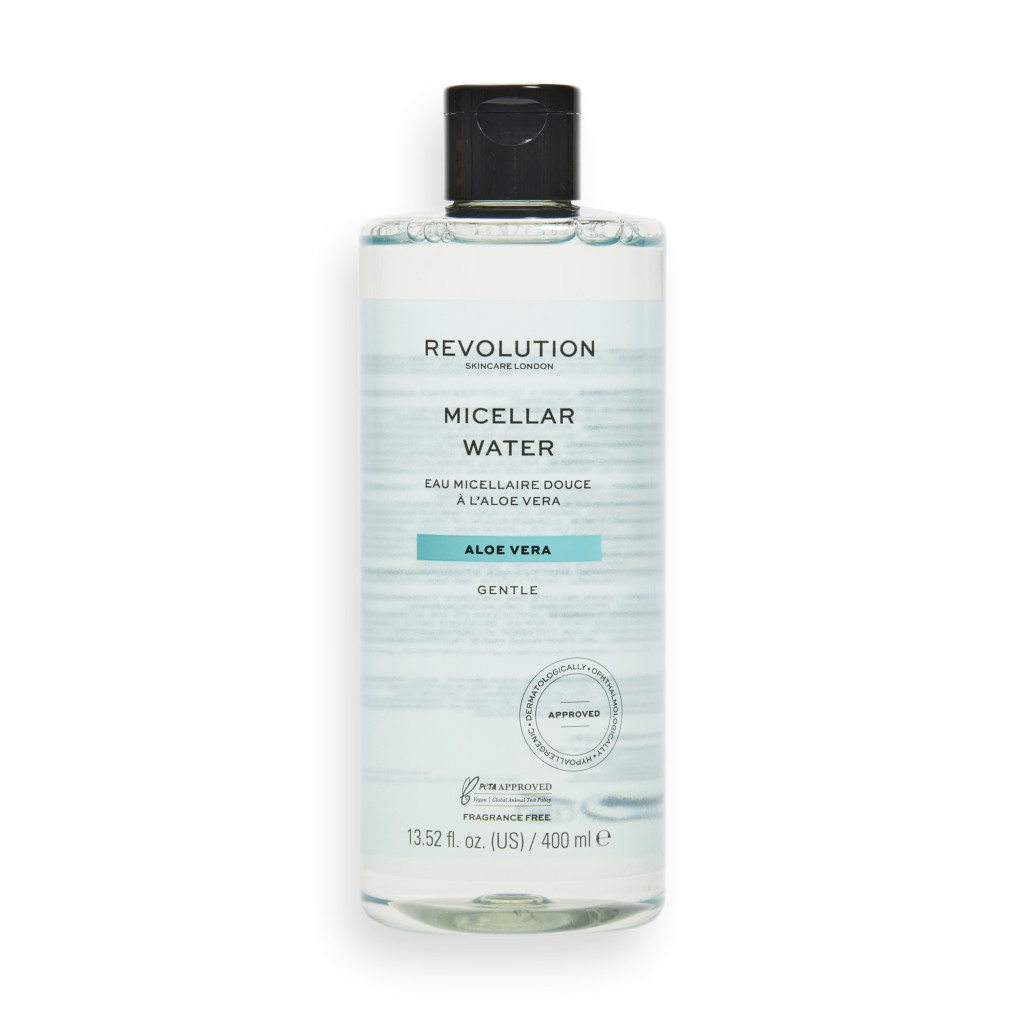 Revolution Skincare Jemná micelární voda Aloe Vera Gentle (Micellar Water) 400 ml