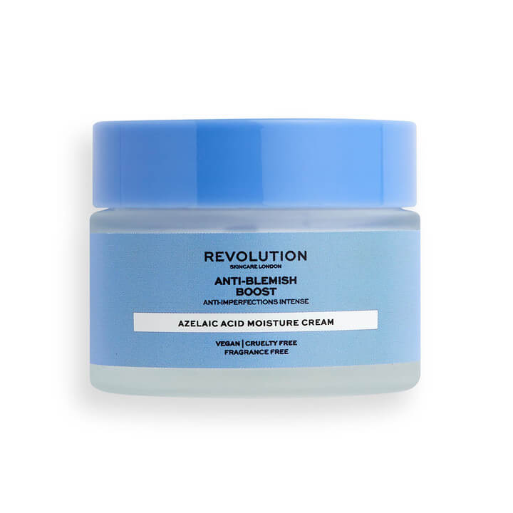 Levně Revolution Skincare Zklidňující pleťový krém Anti Blemish Boost (Azelaic Acid Moisture Cream) 50 ml