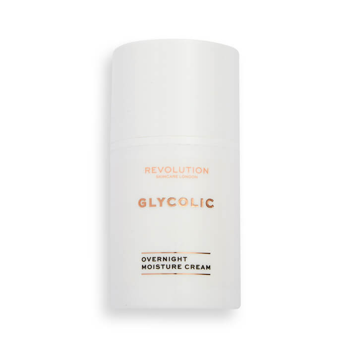 Revolution Skincare Noční pleťový krém Glycolic Acid Glow (Overnight Moisture Cream) 50 ml