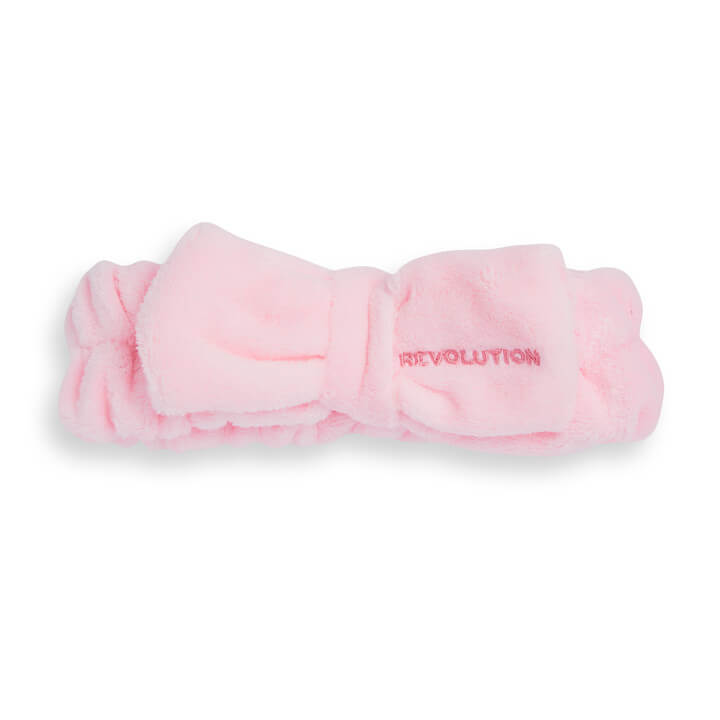 Levně Revolution Skincare Kosmetická čelenka Pretty Pink Bow