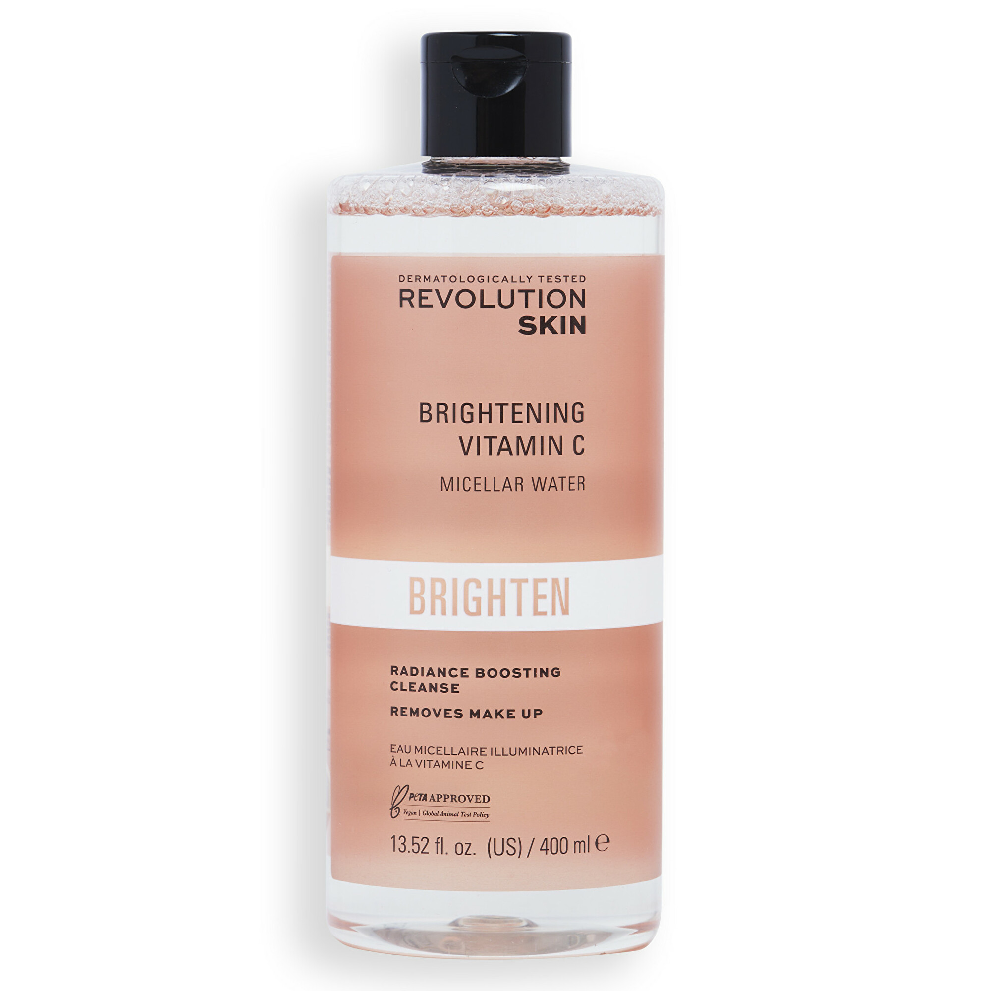 Revolution Skincare Rozjasňující micelární voda Vitamin C (Brightening Micellar Water) 400 ml