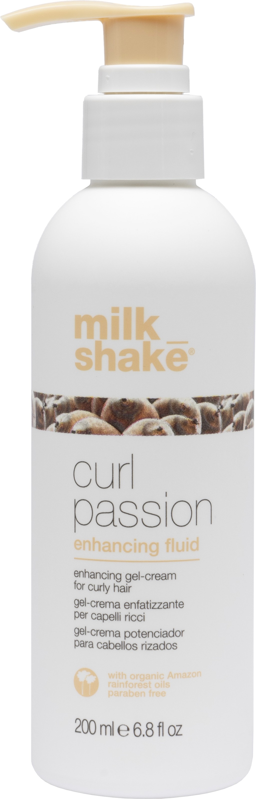 Milk Shake Gél-krém pre kučeravé a vlnité vlasy Enhancing Fluid 200 ml