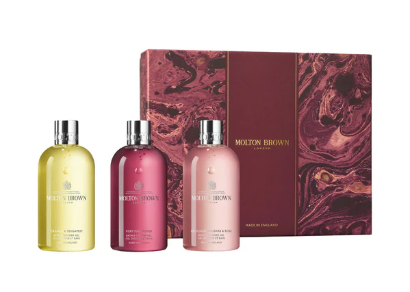 Molton Brown Dárková sada sprchových gelů Floral Spicy Body Care Collection