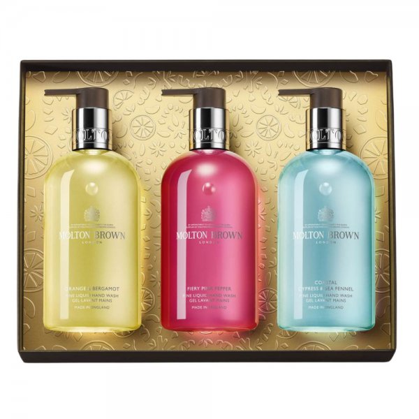 Molton Brown Dárková sada tekutých mýdel Floral and Aromatic Hand Care Collection Gift Set