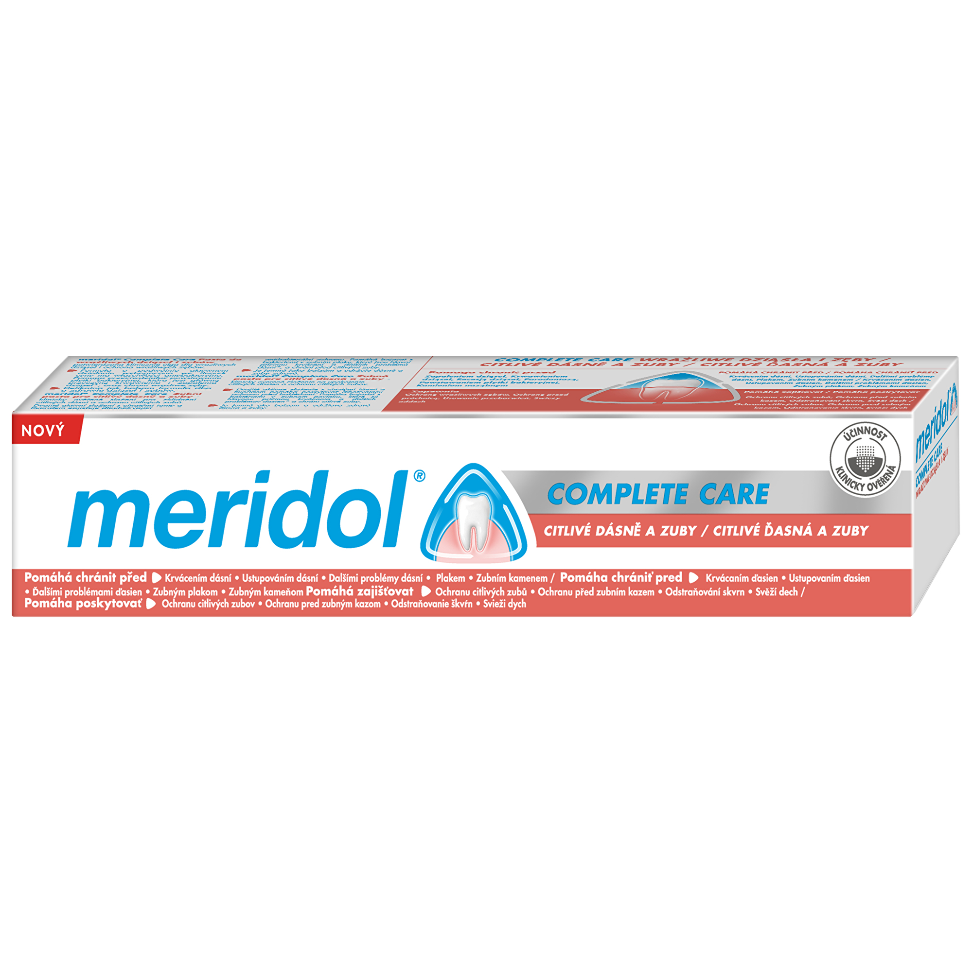 Meridol Complete Care zubná pasta pre citlivé zuby 75 ml