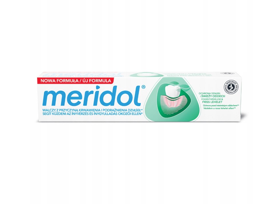 Levně Meridol Zubní pasta proti krvácení dásní Gum Protection & Fresh Breath 75 ml
