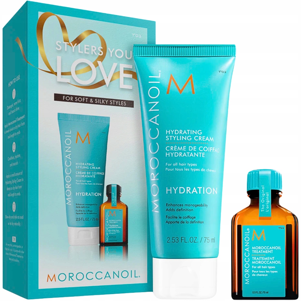 Moroccanoil Dárková sada Stylers You Love Soft and Silky Styles Set