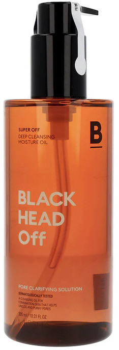 Missha Čistiaci olej proti čiernym bodkám Super Off Black Head Off (Deep Cleansing Moisture Oil) 305 ml