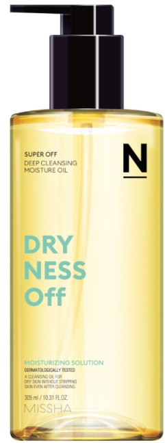 Missha Čisticí olej pro suchou pleť Super Off Dryness Off (Deep Cleansing Moisture Oil) 305 ml