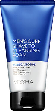 Missha Pena na holenie Men`s Cure (Shave To Cleansing Foam) 150 ml