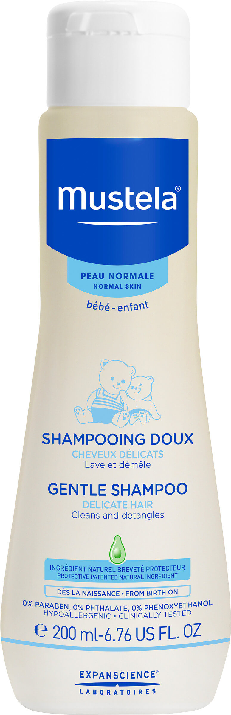Mustela Dětský jemný šampon (Gentle Shampoo) 200 ml