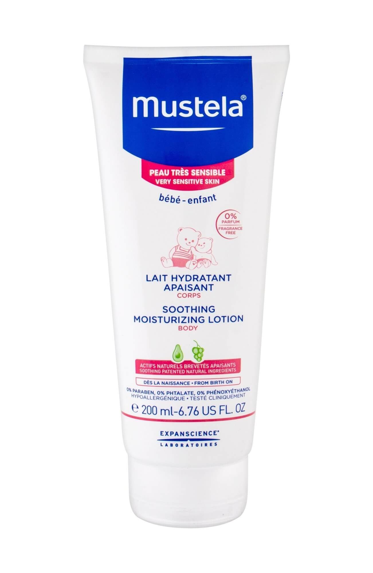 Mustela Dětské uklidňující hydratační mléko pro velmi citlivou pokožku (Soothing Moisture Lotion) 200 ml