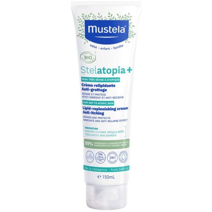 Mustela Upokojujúci krém Stelatopia+ Lipid-replenishing Cream 150 ml