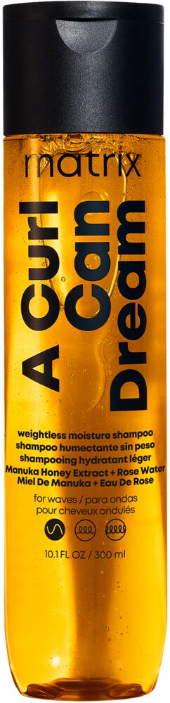 Matrix Hydratačný šampón pre vlnité a kučeravé vlasy A Curl Can Dream (Weightless Moisture Shampoo) 300 ml