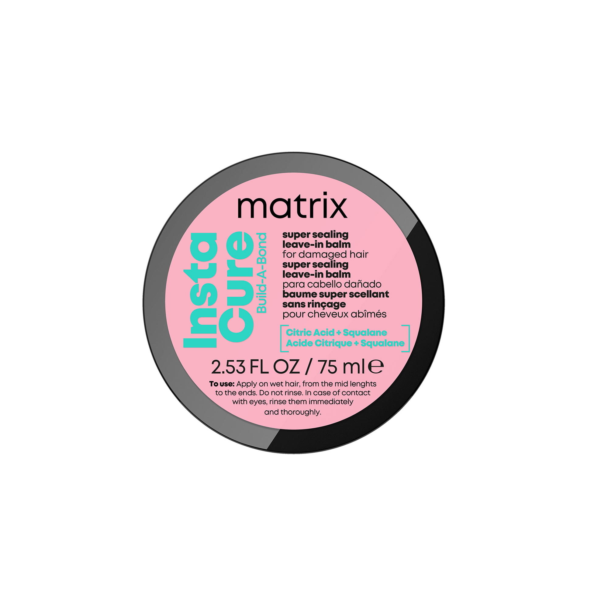 Matrix Obnovující balzám pro poškozené vlasy Instacure Build a Bond (Leave In Balm) 75 ml