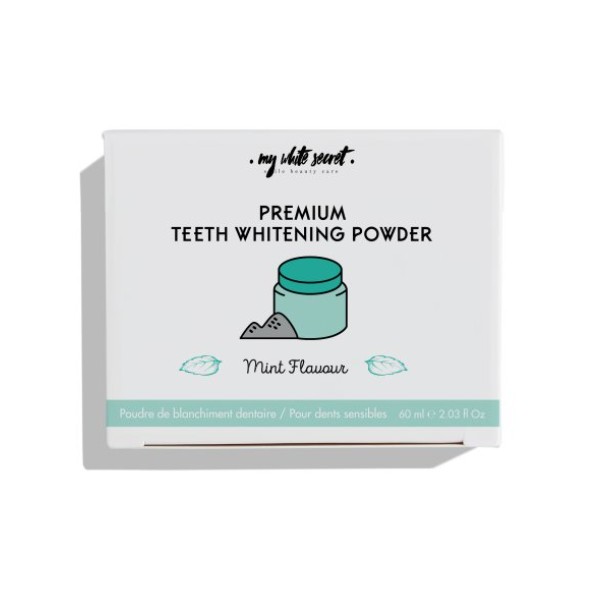 Levně My White Secret Pudr pro bělení zubů (Whitening Powder) 60 ml