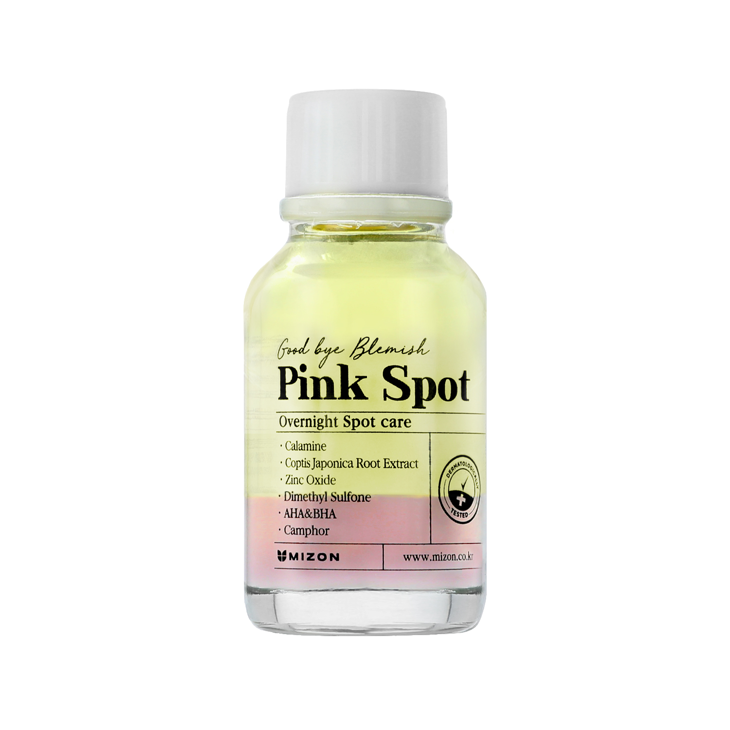 Zobrazit detail výrobku Mizon Noční sérum s pudrem proti akné Pink Spot Good Bye Blemish (Overnight Spot Care) 19 ml
