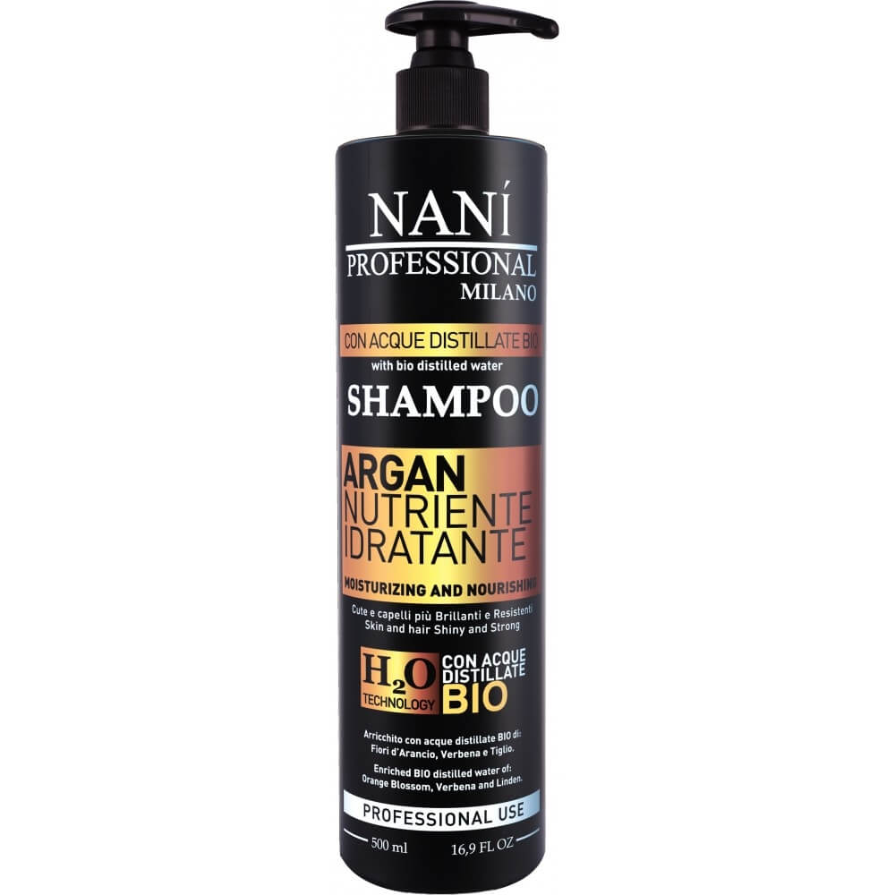 Naní Šampon pro suché a poškozené vlasy Argan Proffesional (Shampoo) 500 ml