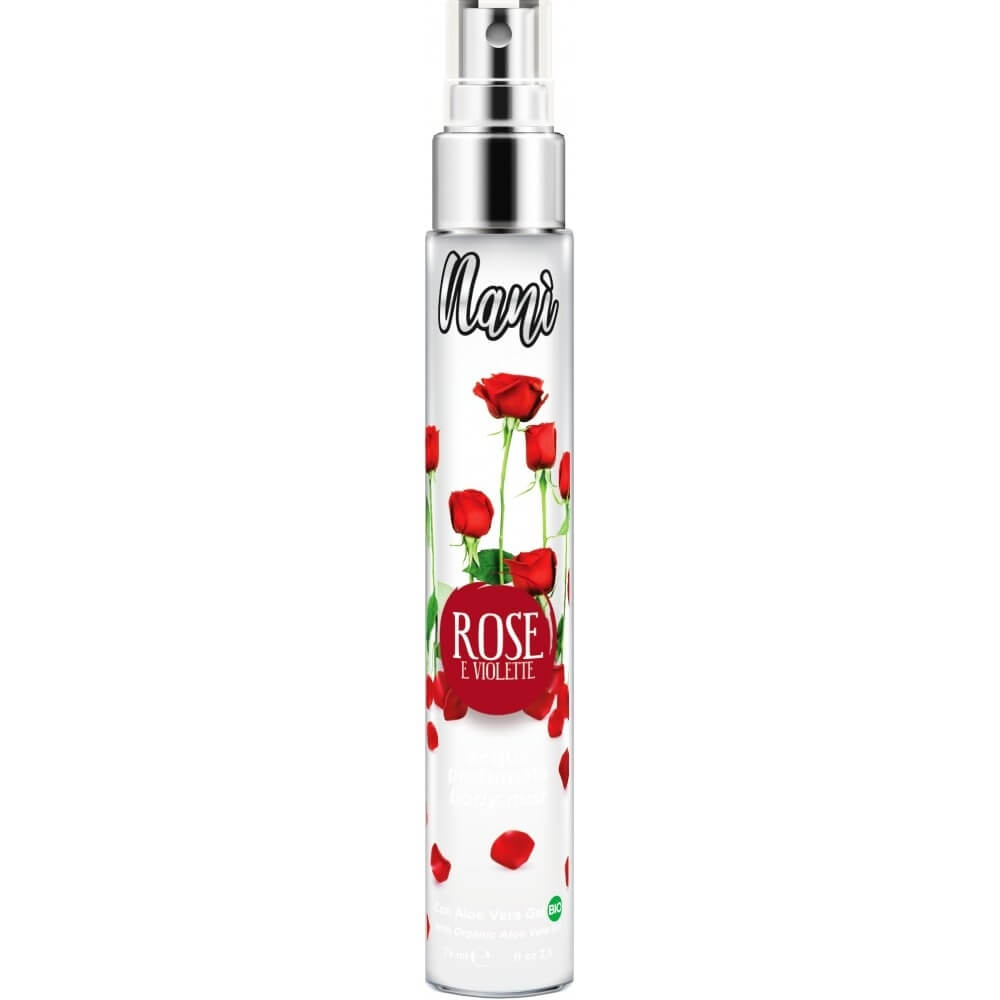 Naní Tělový sprej Roses & Violettes (Body Mist) 75 ml