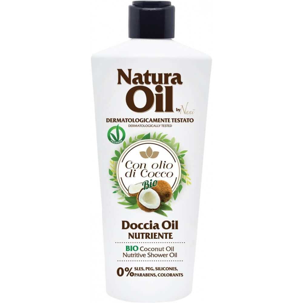 Naní Vyživující sprchový olej s kokosovým olejem (Nutritive Shower Oil) 250 ml