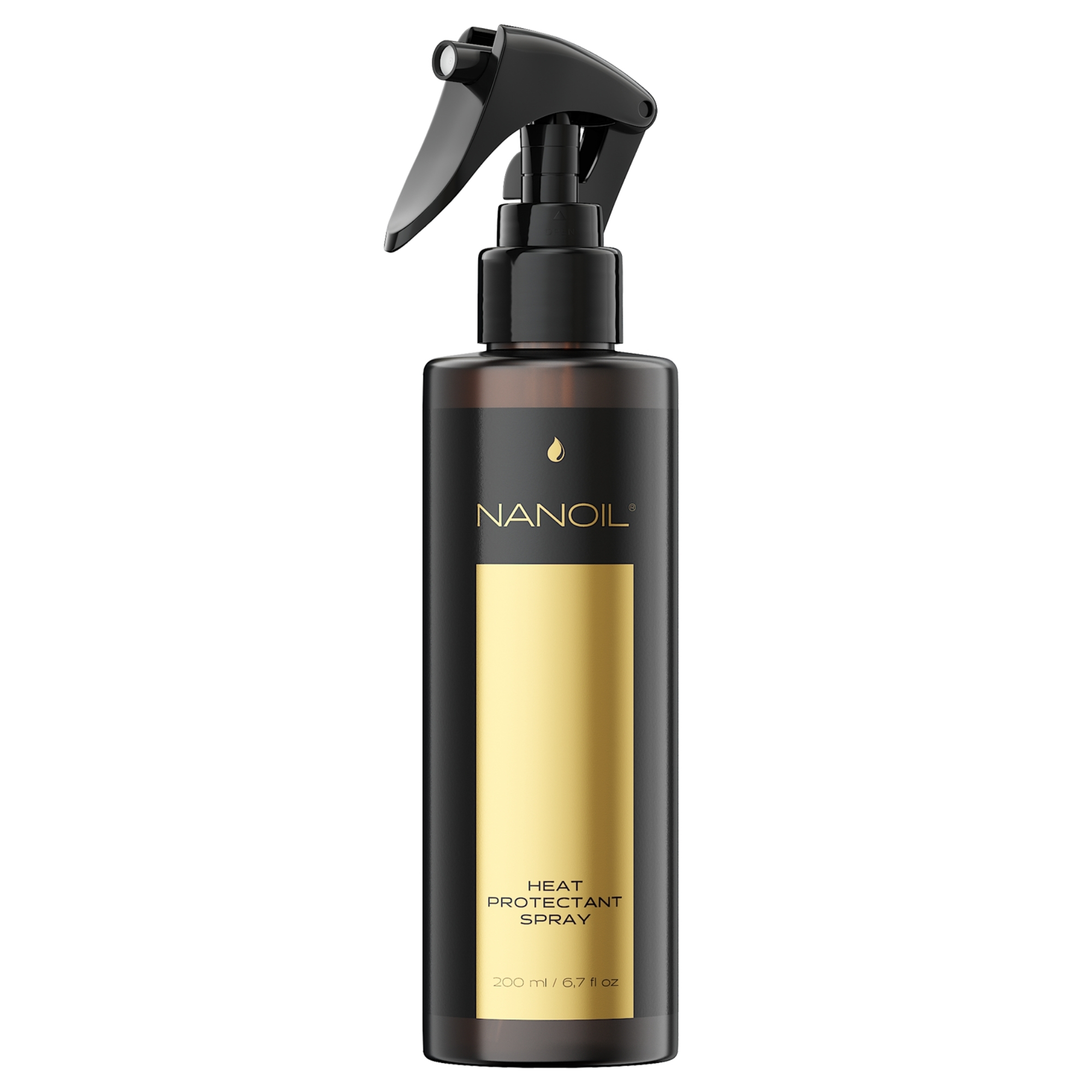 Nanoil Sprej pro tepelnou ochranu vlasů Heat Protectant Spray 200 ml