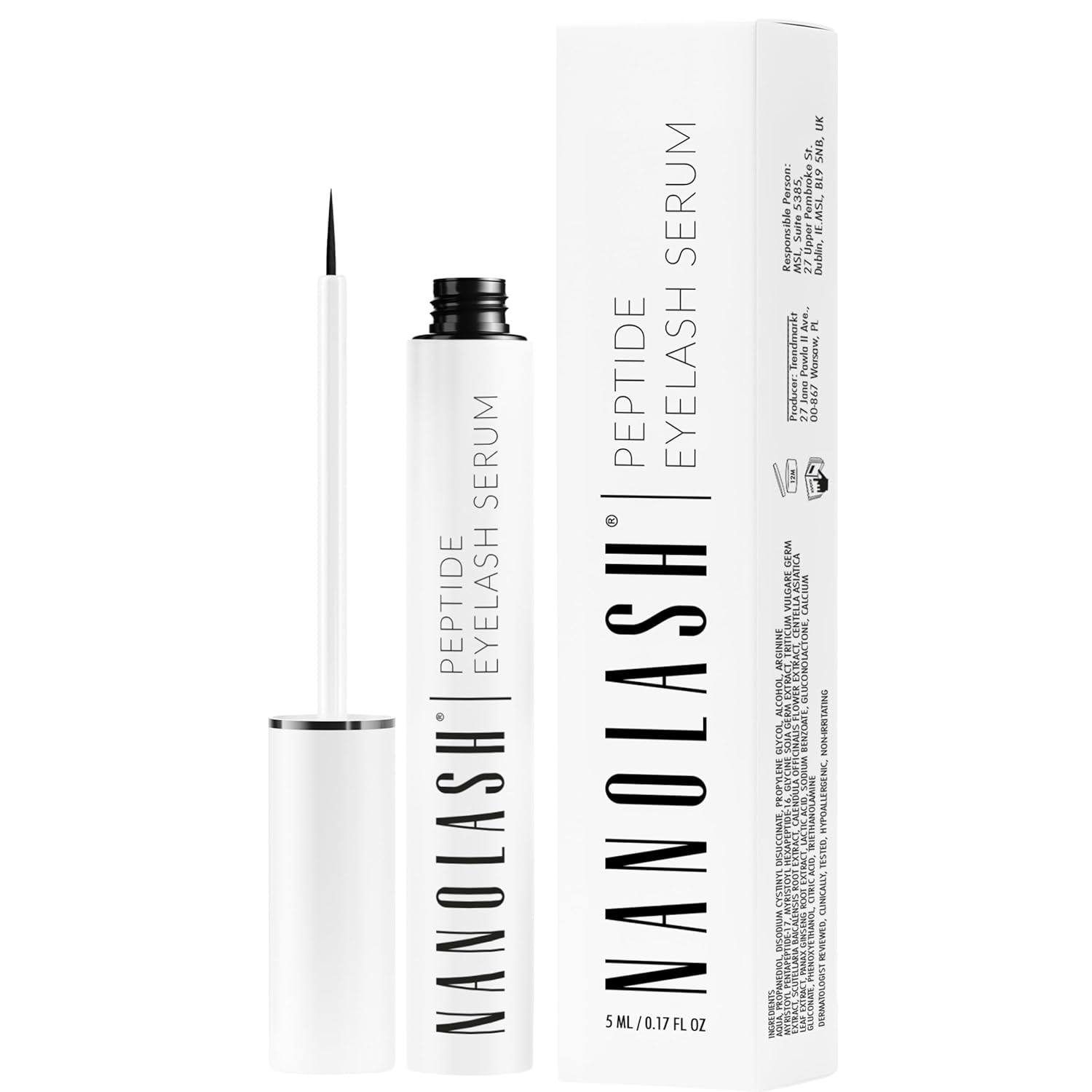 Nanolash Peptide sérum na řasy s peptidy 5 ml