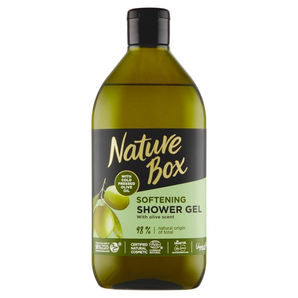 Nature Box Přírodní sprchový gel Olive Oil (Softening Shower Gel) 385 ml