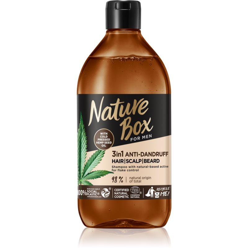 Zobrazit detail výrobku Nature Box Šampon proti lupům Men 3v1 385 ml