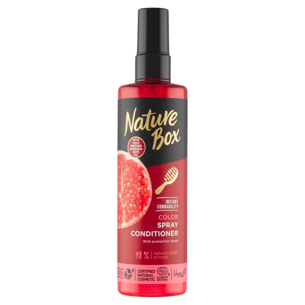 Nature Box Přírodní balzám ve spreji Pomegranate Oil (Spray Conditioner) 200 ml