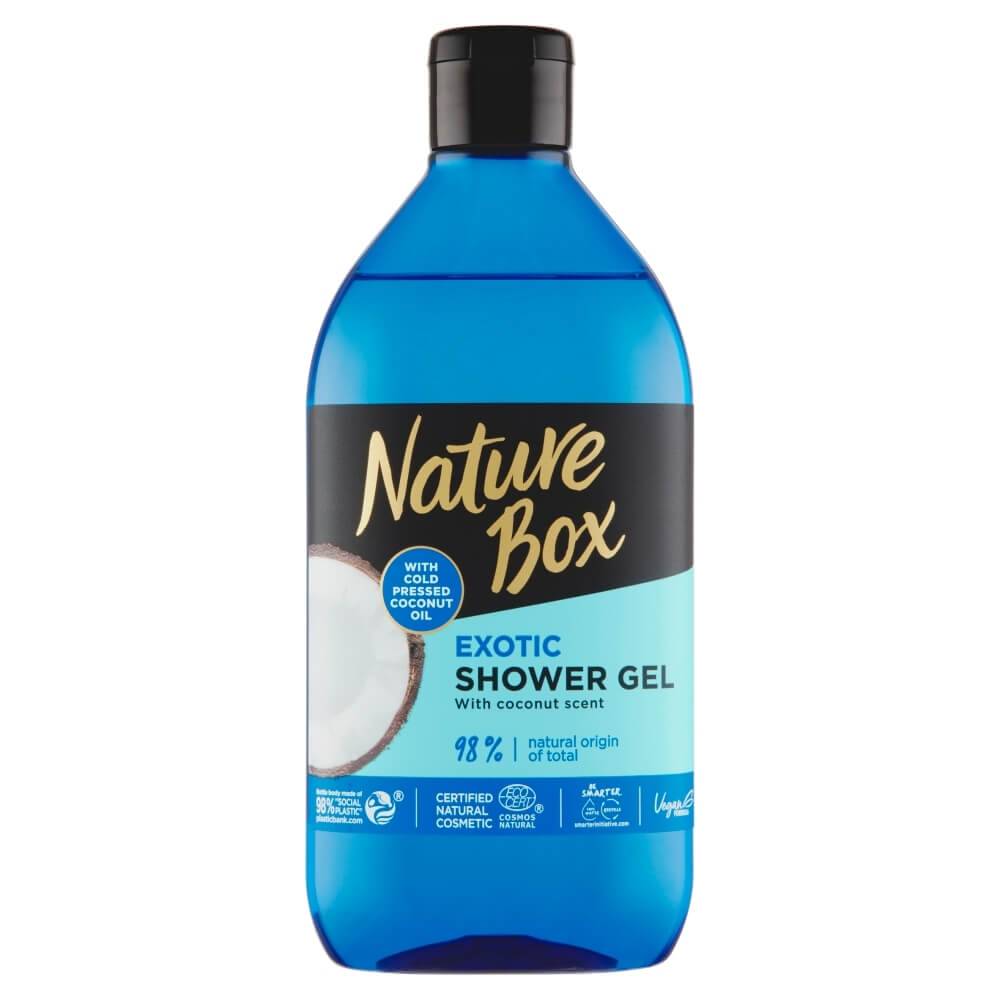Nature Box Přírodní sprchový gel Coconut Oil (Shower Gel) 385 ml