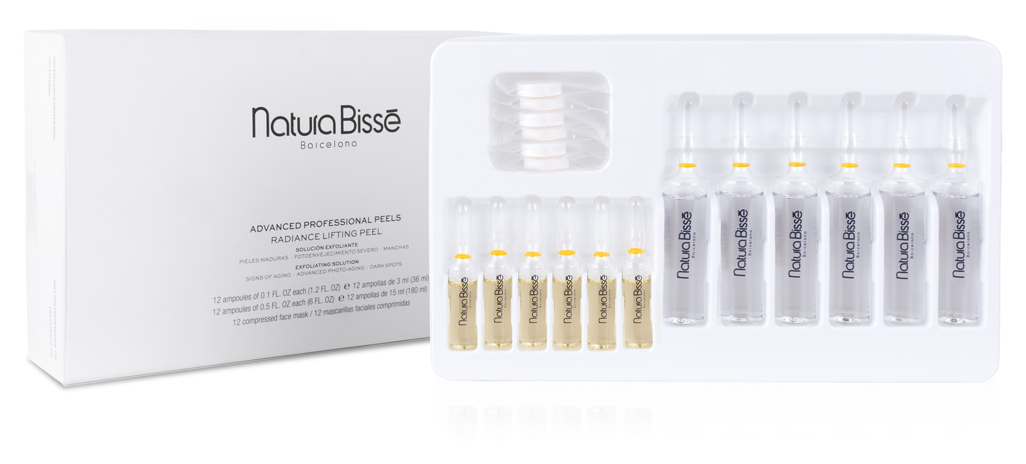 Natura Bissé Exfoliačná ampulka pre mdlú pleť Advanced Professional Peels (Radiance Lifting Peel)