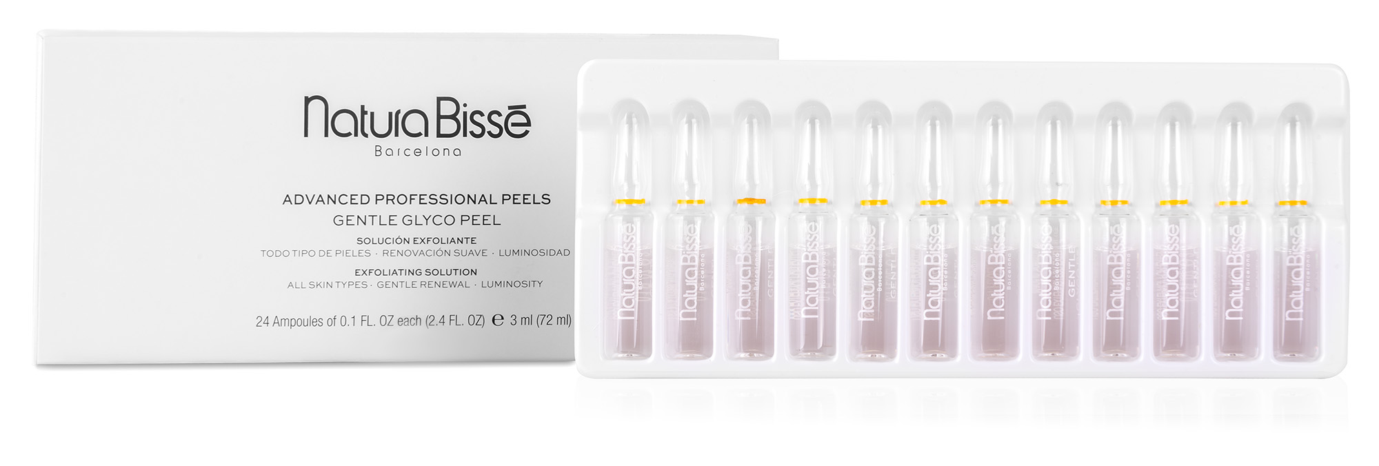 Natura Bissé Jemný pleťový peeling Advanced Professional Peels (Gentle Glyco Peel) 24 x 3 ml