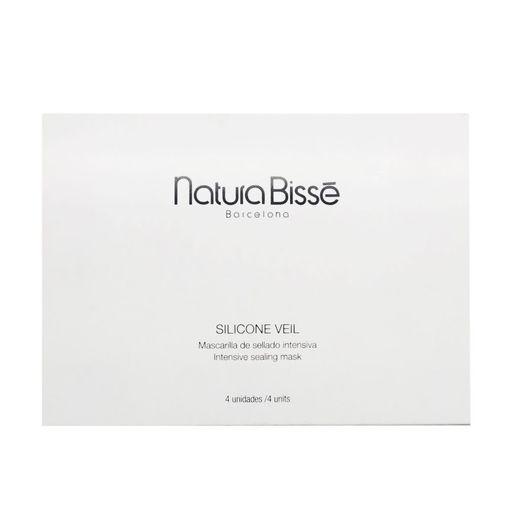 Natura Bissé Silikonová maska na obličej Silicone Veil (Intensive Sealing Mask) 4 ks