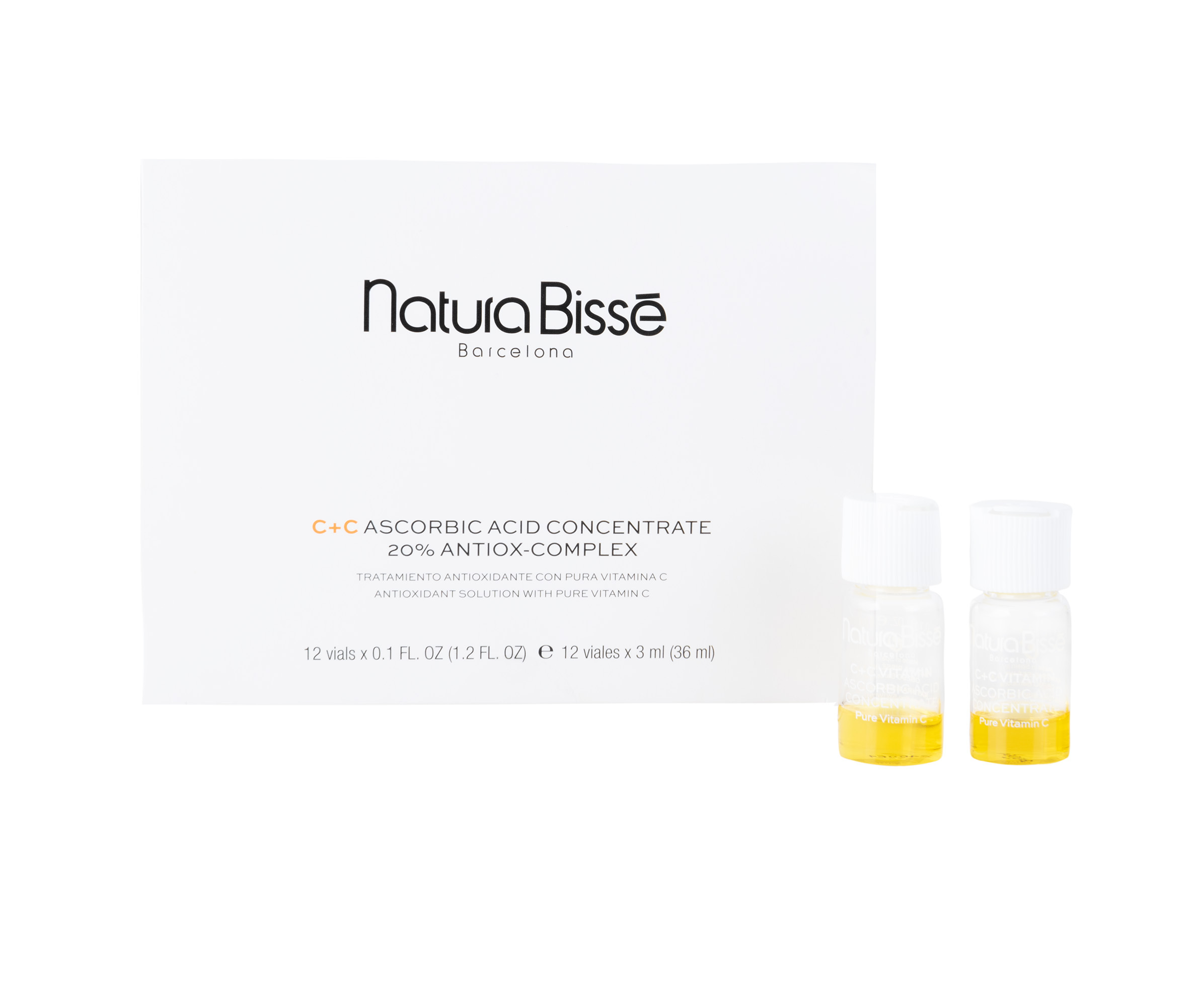 Natura Bissé Pleťové sérum na pigmentové škvrny C+C Ascorbic Acid Concentrate (20% Antiox-Complex) 12 x 3 ml