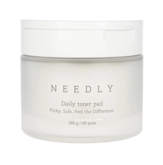 NEEDLY Pleťové peelingové tampóny (Daily Toner Pad) 60 ks