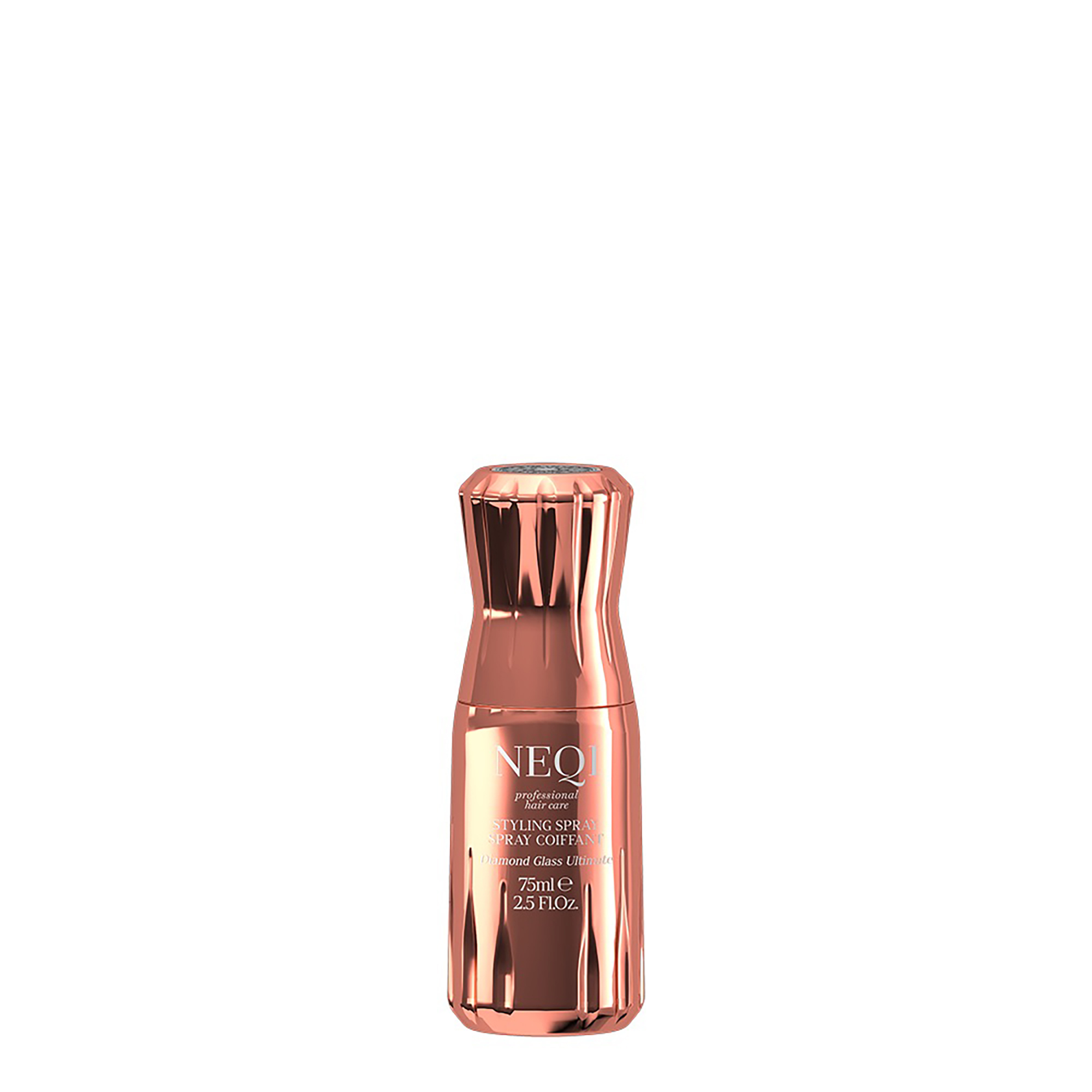 NEQI Stylingový sprej pro lesk vlasů Diamond Glass Ultimate Spray 75 ml