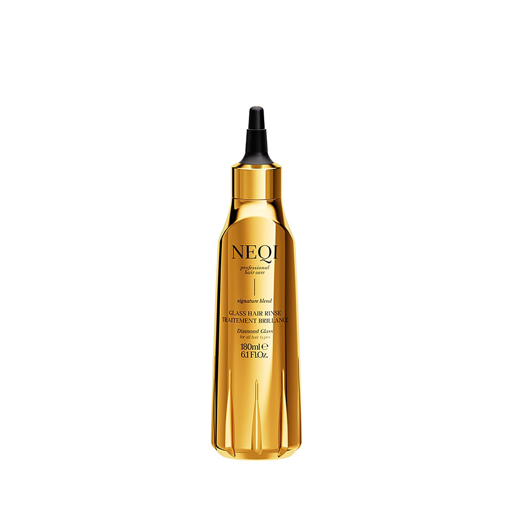 NEQI Vyhlazující péče pro lesk vlasů Diamond Glass Rinse 180 ml