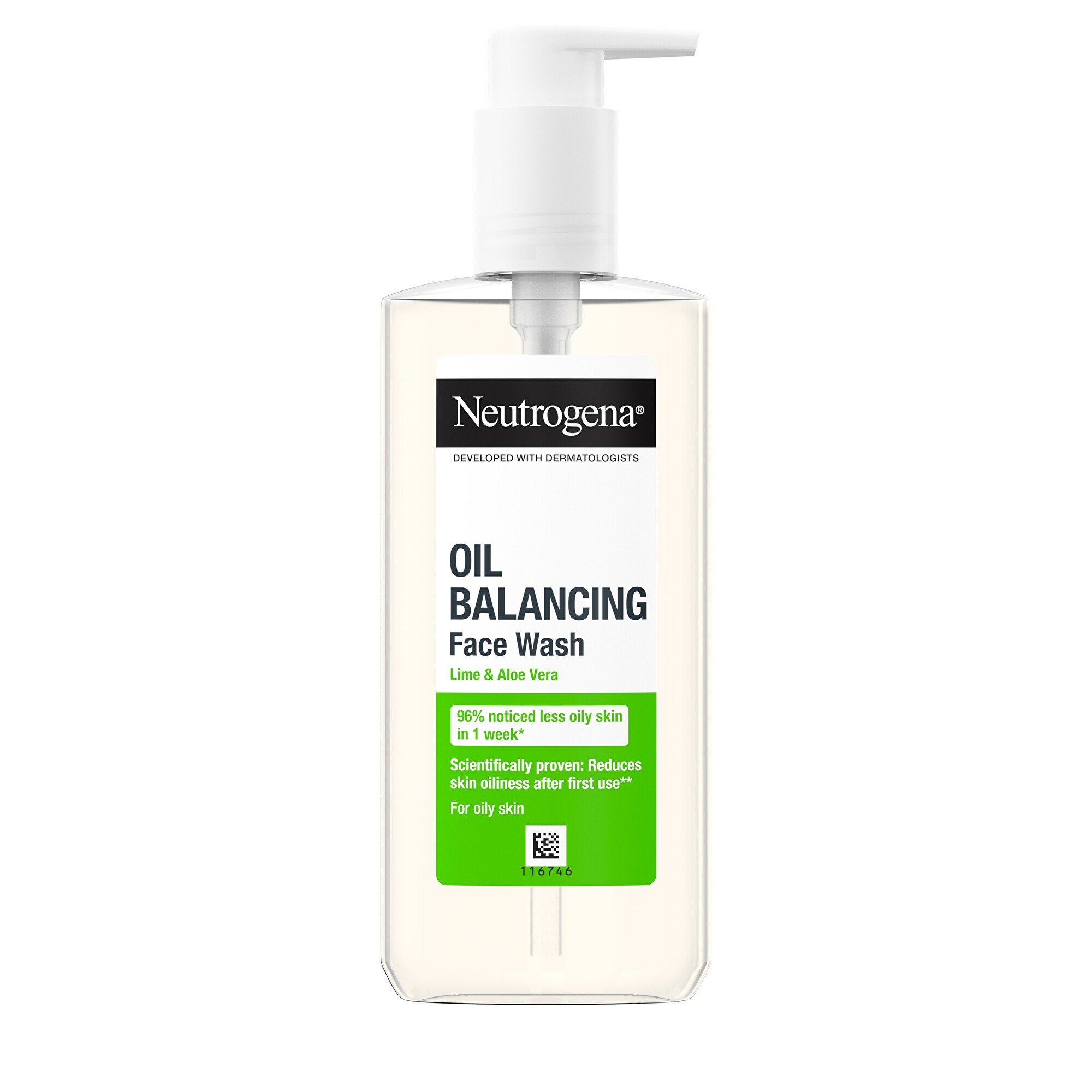 Neutrogena Čisticí pleťový gel Oil Balancing (Face Wash) 200 ml