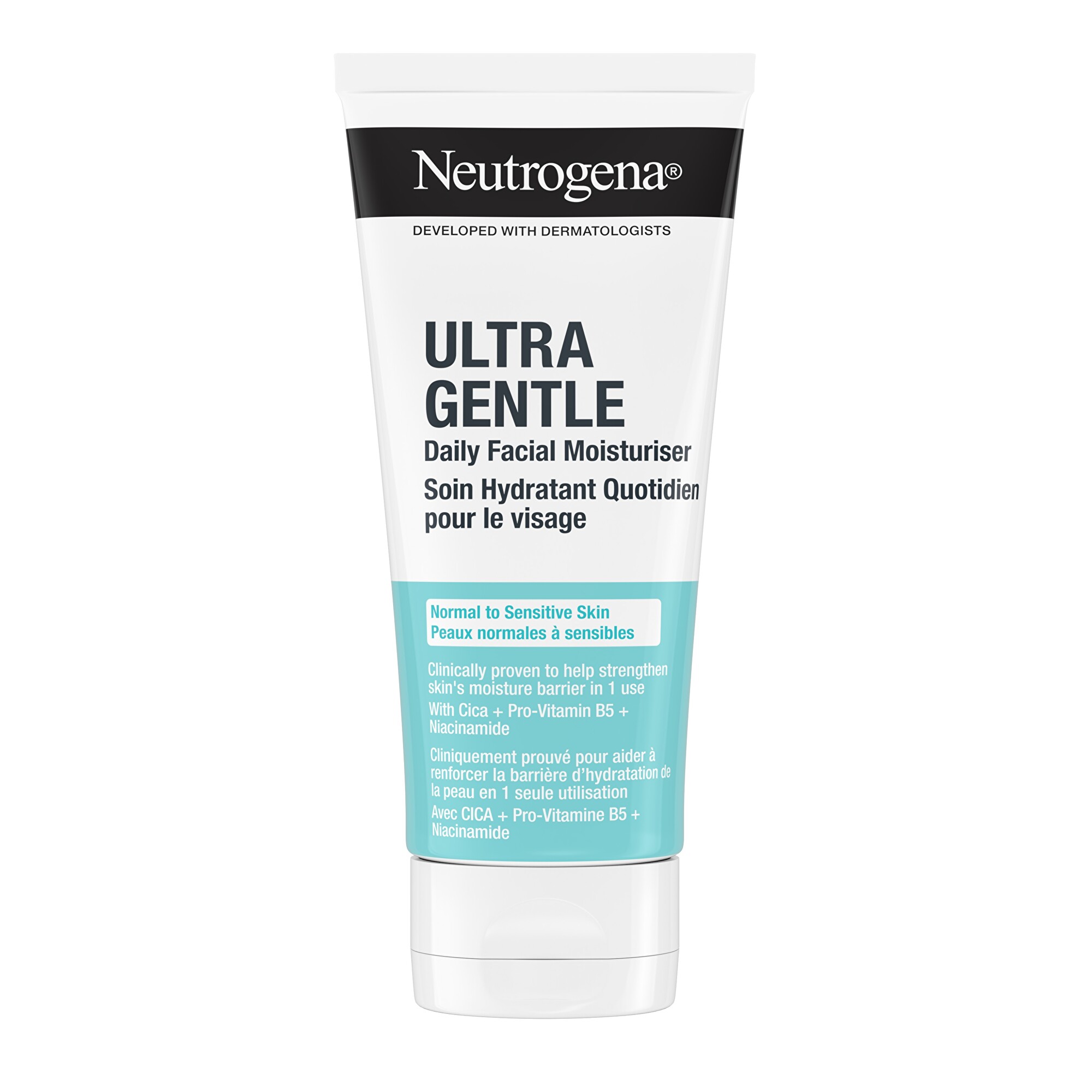 Levně Neutrogena Hydratační pleťový krém Ultra Gentle Facial Mosturiser 100 ml