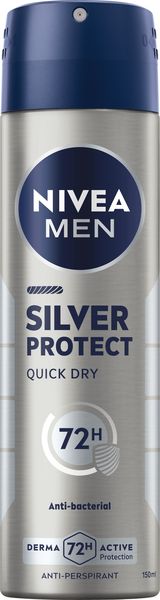 Nivea Antiperspirant ve spreji pro muže Silver Protect Dynamic Power 150 ml
