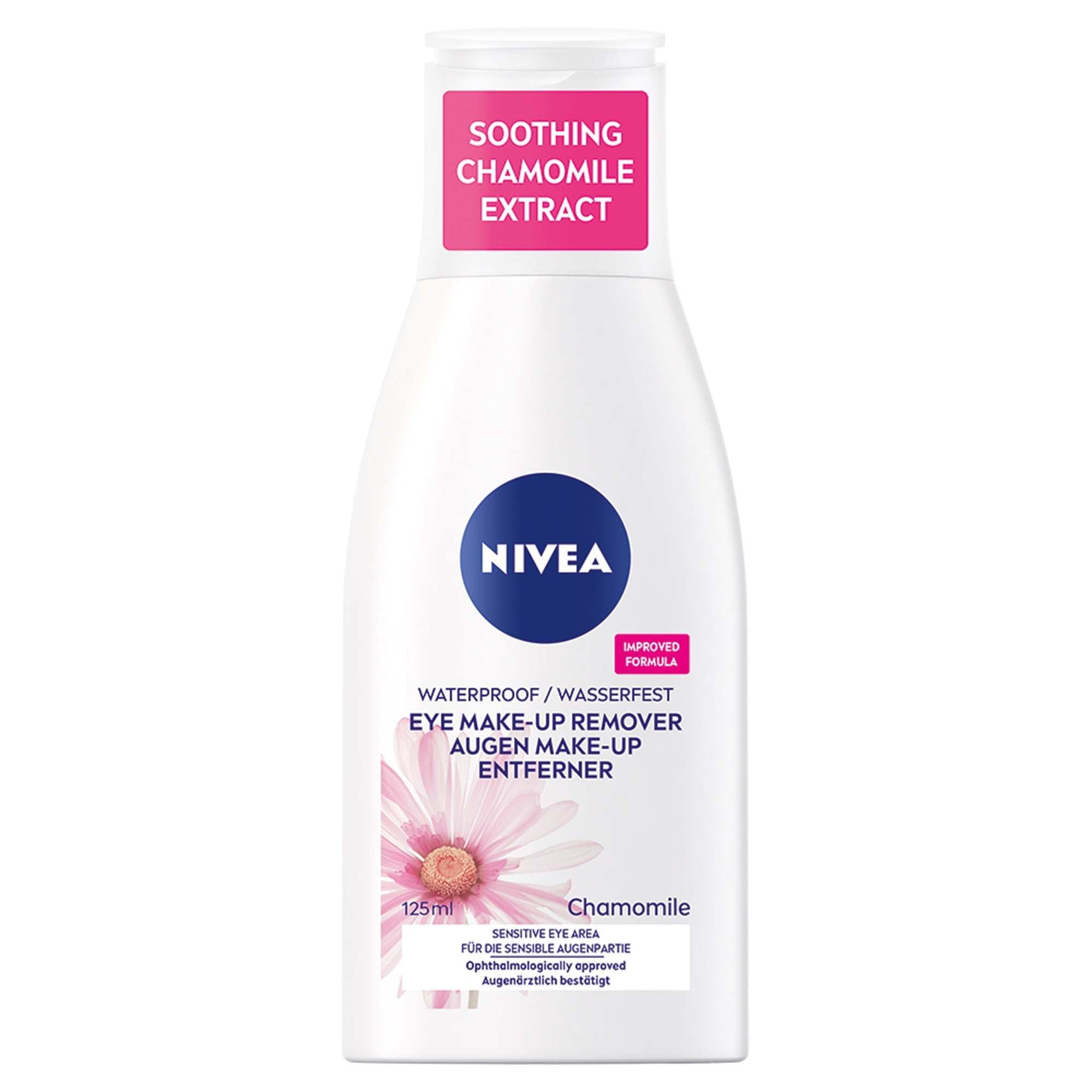 Nivea Dvoufázový odličovač očí a voděodolného make-upu (Caring Eye Make-Up Remover) 125 ml
