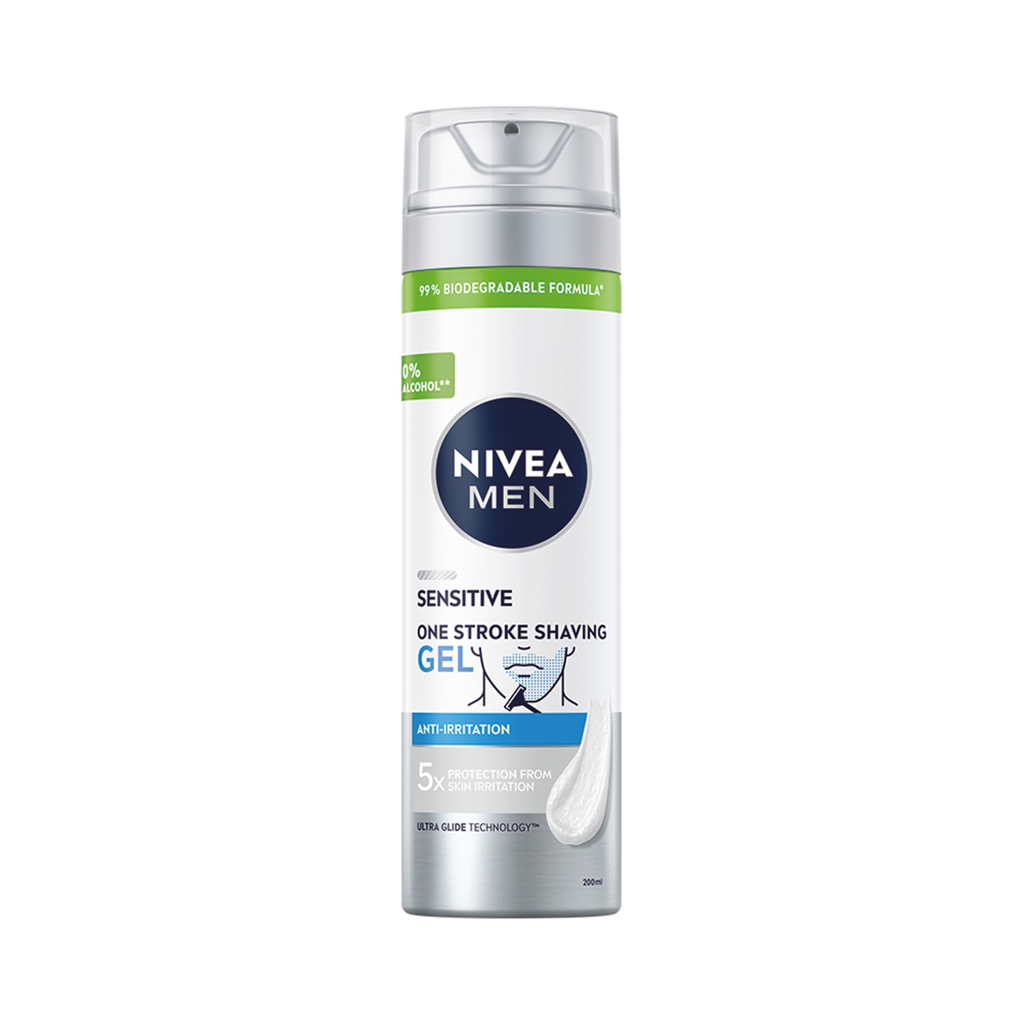 Nivea Gel na holení na 3 denní strniště Men (3 Day Beard Shave Gel) 200 ml
