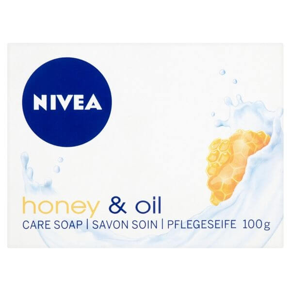 Nivea Krémové tuhé mýdlo Honey Oil (Creme Soap) 100 ml